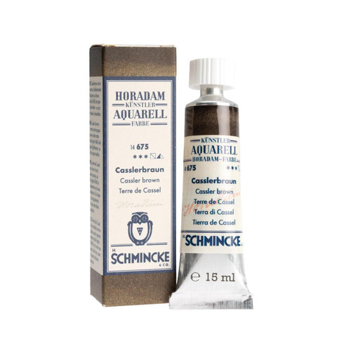  Schmincke Horadam Aquarell Watercolour 15ml Cassler Brown 