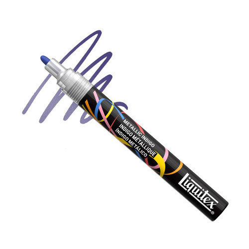  Liquitex Marker 2mm Metallic Indigo 