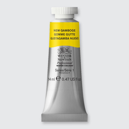  Winsor & Newton Artists' Watercolour 14ml New Gamboge 
