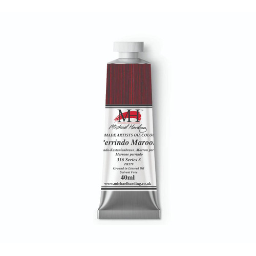 Michael Harding Oil Paint 40ml Perrindo Maroon 