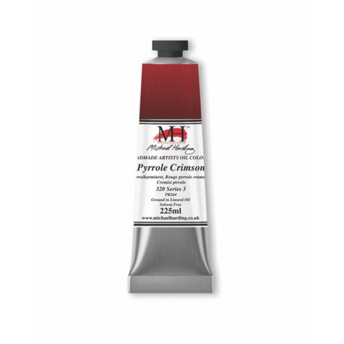  Michael Harding Oil Paint 225ml Pyrrole Crimson 