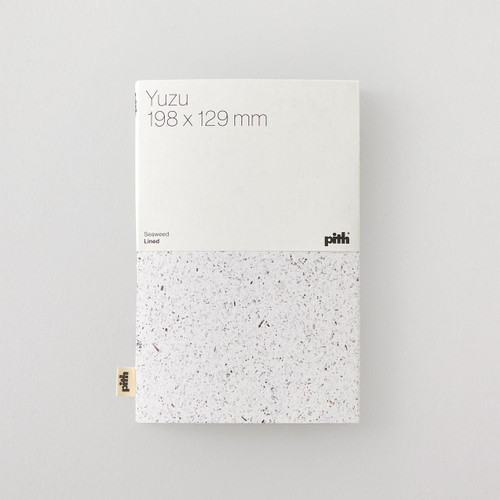  Pith Yuzu Line Soft Covered Notebook 130gsm 198 x 129mm Seaweed 