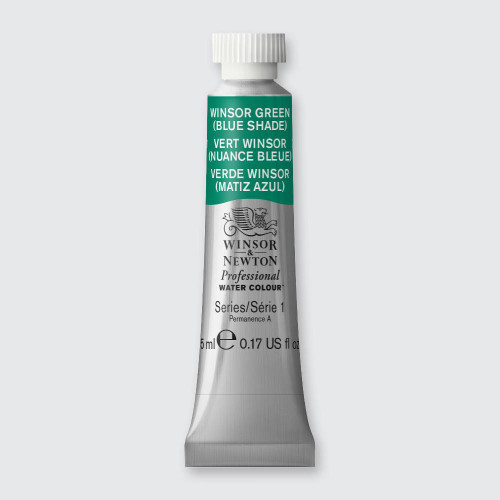  Winsor & Newton Artists' Watercolour 5ml Winsor Green (Blue Shade) 