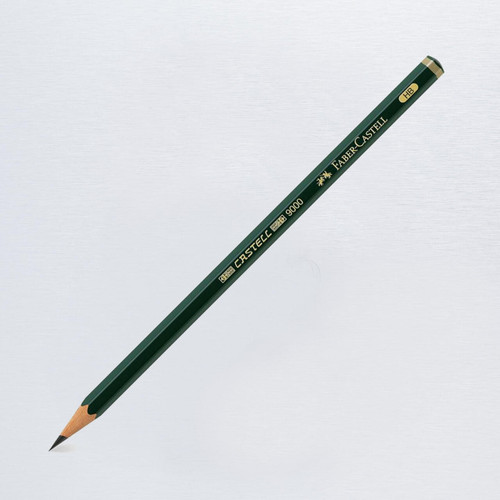  Faber-Castell 9000 Black Lead Pencils   6H 
