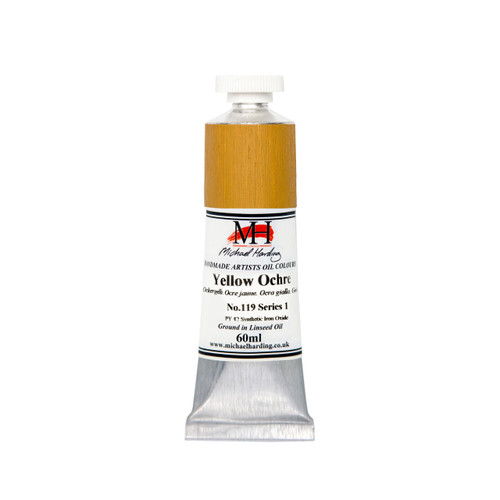  Michael Harding Oil Paint 60ml Yellow Ochre 