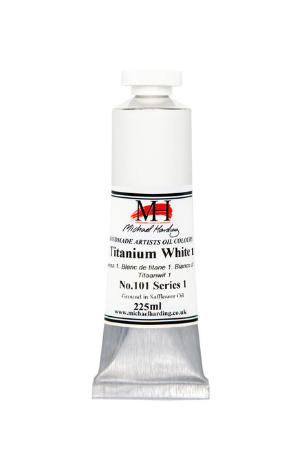  Michael Harding Oil Paint 225ml Titanium White No 1 