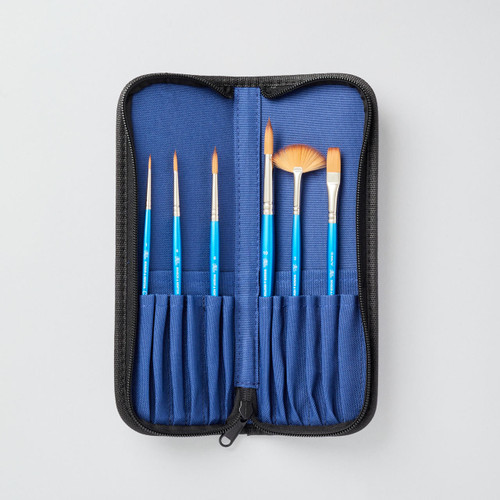  Winsor & Newton Cotman Brush Wallet Set of 6 