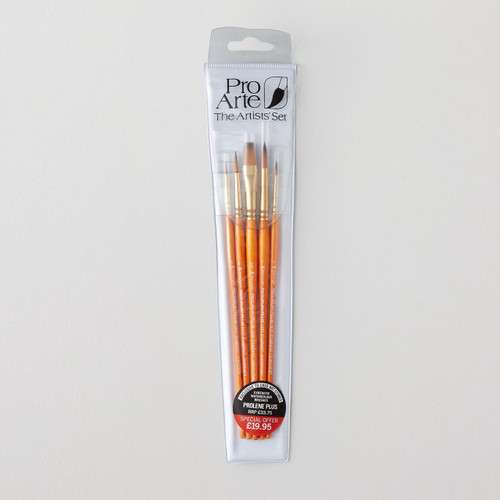  Pro Arte Prolene Plus Series 007/008 Watercolour Brush Set of 5 