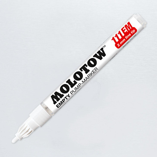  Molotow ONE4ALL 111EM Empty Pump Marker Fine Nib 2mm 