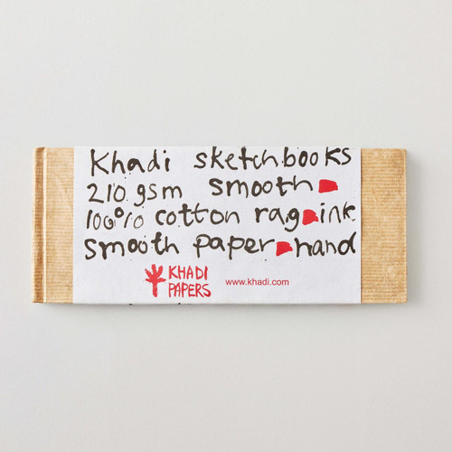  Khadi Hardback Book 210gsm Smooth 40 pages 13 x 32cm 