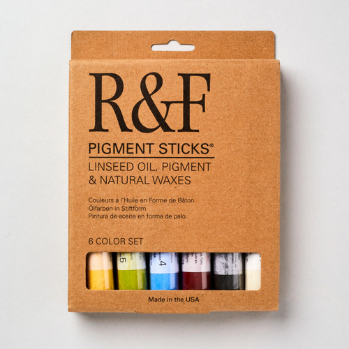 R&F Pigment Sticks, 38ml, Cadmium Orange by R&F Pigment Sticks R\u0026F Pigment Stick - Cadmium Green Pale, 38 ml stick R\u0026F Pigment