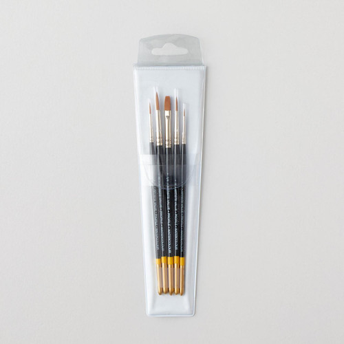  Pro Arte Artist Value Profile Synthetic Watercolour Brush Set of 5 