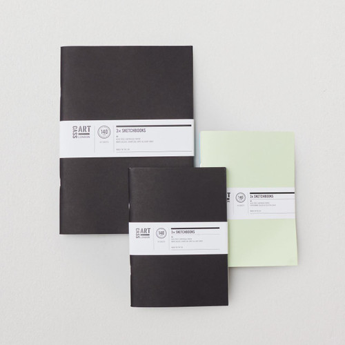  Cass Art Sketchbook 140gsm Set of 3 20 Sheets 