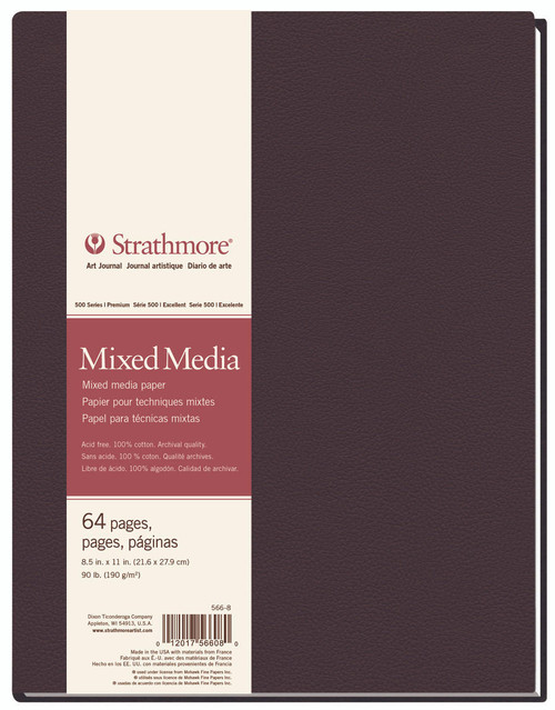 Strathmore 500 Mixed Media Art Journal 32 sheets Cass Art