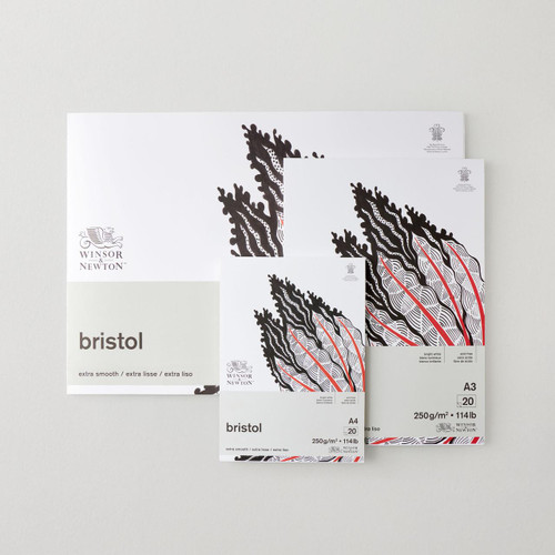  Winsor & Newton Bristol Pad 250gsm 