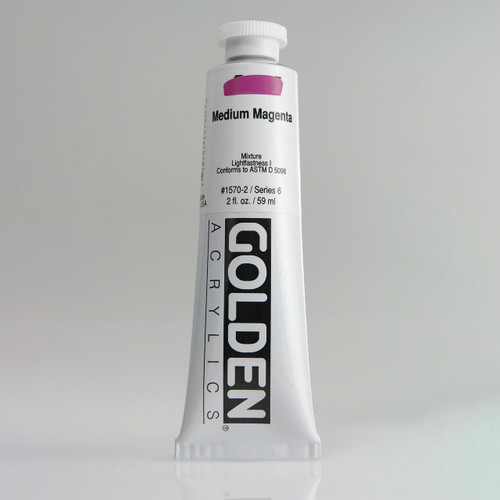 Golden Heavybody Acrylic 59ml Medium Magenta #1570 
