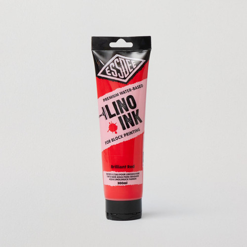 ESSDEE Essdee Block Printing Ink 300ml Red 
