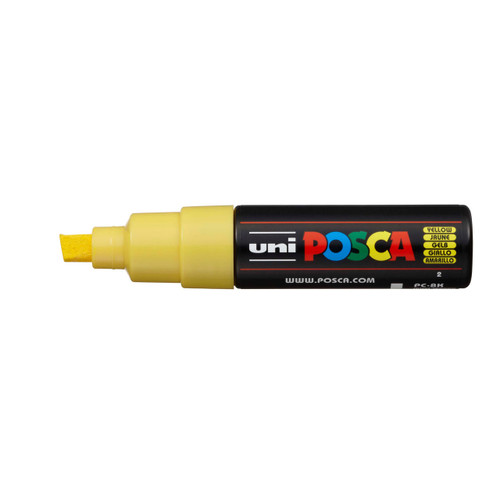  Posca Paint Pen Waterbased Marker PC-8K (8mm) Yellow 