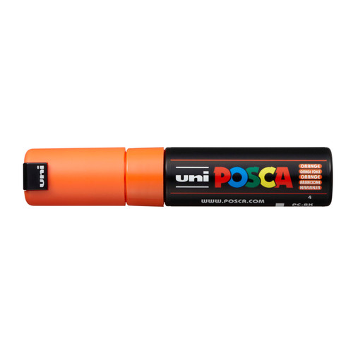 Posca Paint Pen Waterbased Marker PC-8K (8mm) Orange
