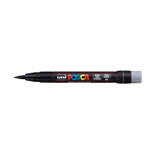  Posca Paint Pen Waterbased Marker PCF-350 (Brush) Black 