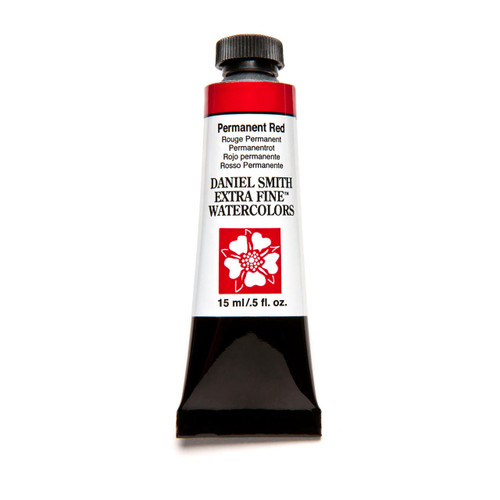 Daniel Smith Extra Fine Watercolour 15ml Permanent Red 