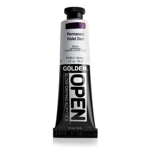 Golden Open Acrylic Paint 59ml Permanent Violet Dark #7253