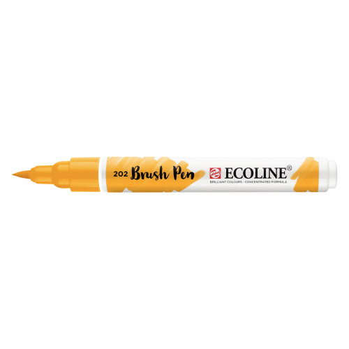 Ecoline Watercolour Brush Pen One Size Deep Yellow