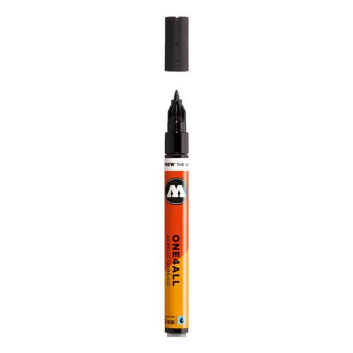 Molotow ONE4ALL Acrylic Marker 1.5mm 214 - TOAST Signal Black 