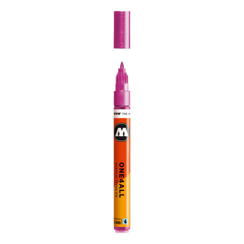  Molotow ONE4ALL Acrylic Marker 1.5mm 225 - Metallic Pink 