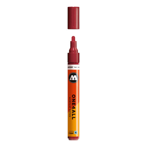  Molotow ONE4ALL Acrylic Marker 4mm 019 - Burgundy 