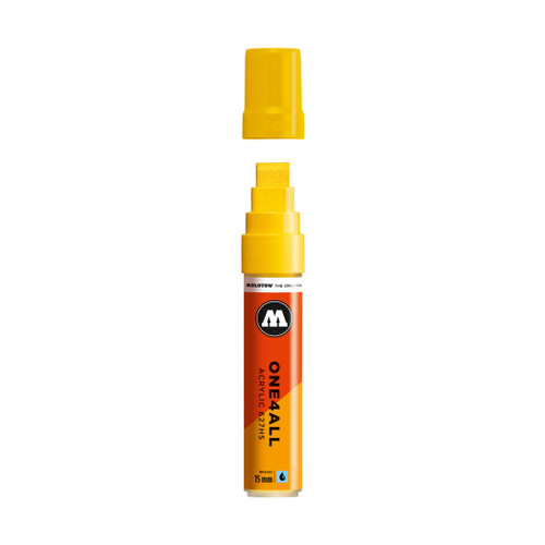 Molotow ONE4ALL Acrylic Marker 15mm 002 - Zinc Yellow