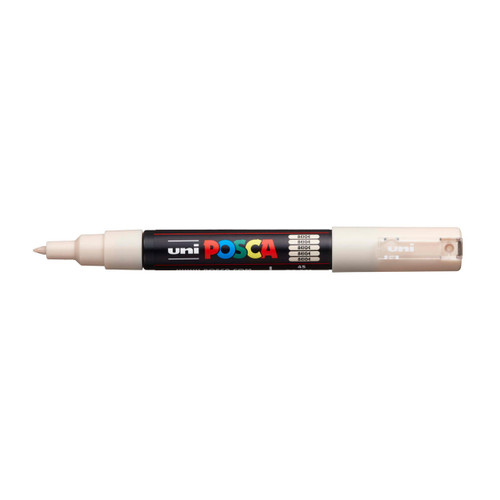  Posca Paint Pen Waterbased Marker PC-1M (1mm) Beige 