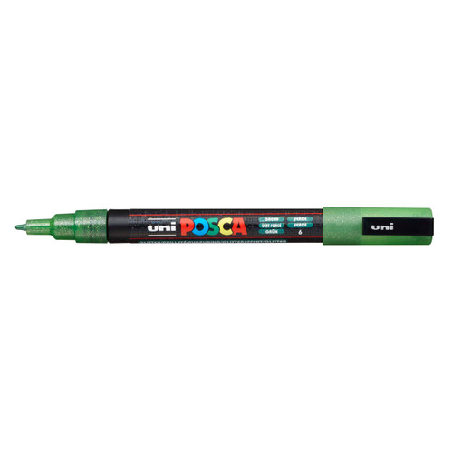  Posca Paint Pen Waterbased Marker PC-3ML (1.5mm) Glitter Green 