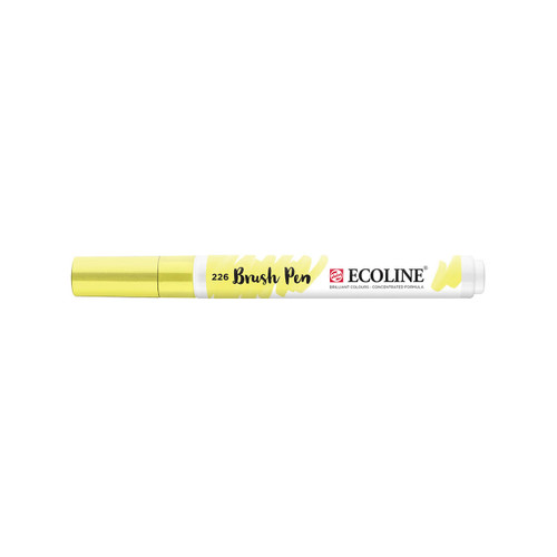  Ecoline Watercolour Brush Pen One Size Pastel Yellow 