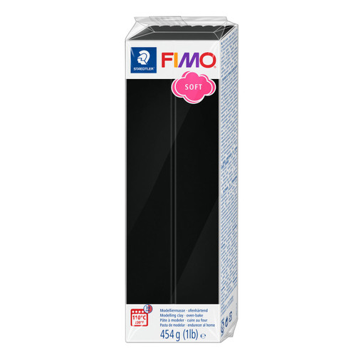  Staedtler FIMO Soft Block 454g  Black 