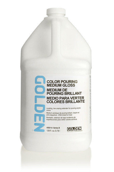  Golden Colour Pouring Medium Gloss 3.78 Litres 