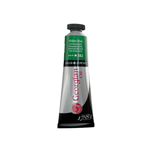  Daler Rowney Georgian Oil Colour 38ml Viridian (Hue) 