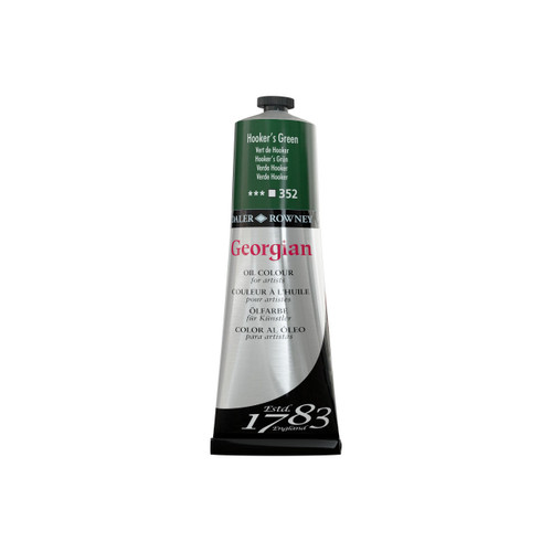  Daler Rowney Georgian Oil Colour 225ml Hookers Green 