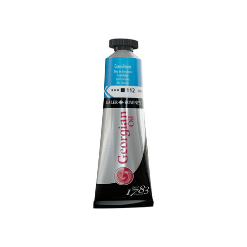  Daler Rowney Georgian Oil Colour 38ml Coeruleum Blue 