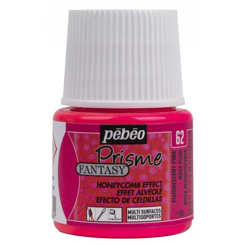  Pebeo Fantasy Prisme 45ml Fluorescent Pink  Prisme 
