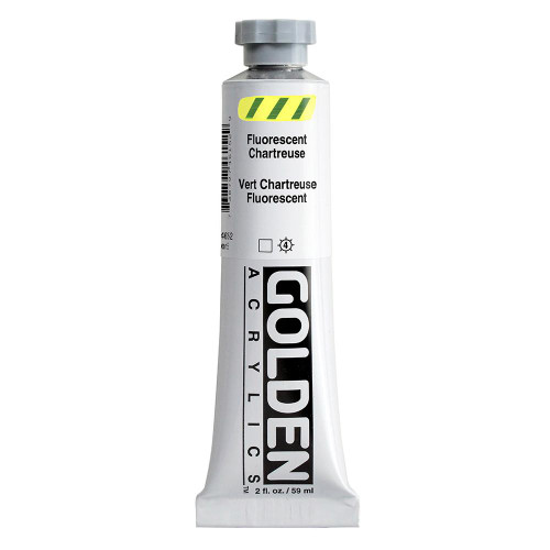  Golden Heavy Body Acrylic 59ml Fluorescent Chartreuse 