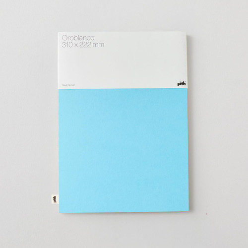  Pith Oroblanco Sketchbook 200gsm 76 Pages 310 X 222mm Azure 