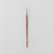  Cass Art Artists' Synthetic Brown Short Handle Brush Round Size 2/0 