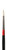  Daler Rowney Georgian Oil Hog Brush Round Size 2 