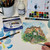  Daler Rowney Aquafine Watercolour Half Pan Travel Set of 24 