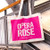  Cass Art 40th Anniversary Canvas Tote Bag Opera Rose 