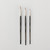  Cass Art Artists' Synthetic Sable Mix Brush Round Set of 3 