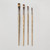  Cass Art Artists' Synthetic Grey Long Handle Brush Bright 