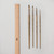  Cass Art Artists' Synthetic Grey Long Handle Brush Round 