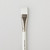  Cass Art Artists' Synthetic White Short Handle Brush Flat Wash Short Handle Brush 3/4 Inches 